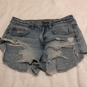 Denim American Eagle shorts
